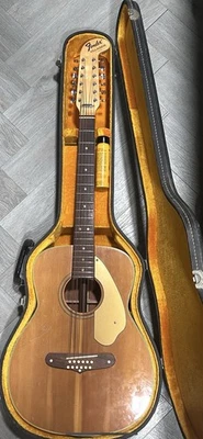 1965-71 Fender Villager 12 String Guitar With Original Case - Image 1 of 4