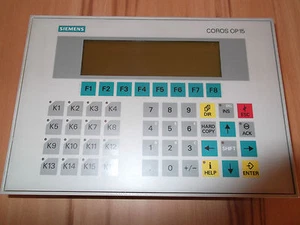 Panel de operador Siemens Simatic S7 OP15-C1 6AV3515-1MA20-1AA0 6AV3 515-1MA20-1AA0 - Imagen 1 de 1