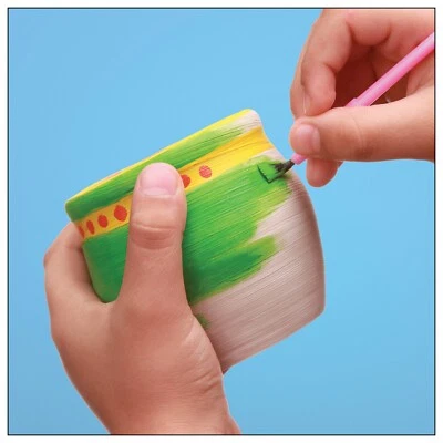 Roda de cerâmica motorizada Discovery Kids com pedal artesanato escultura moldagem - Imagem 1 de 3