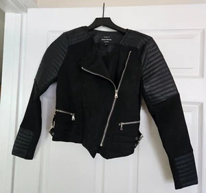 Gebrauchte schwarze Jacke von Haute Monde Größe S - Bild 1 von 8