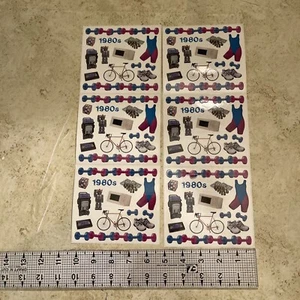 Frances Meyer Die 80er Jahre Sammelalbum Sticker! Workout 80 Rubik's Cube 6 Stück - Bild 1 von 5
