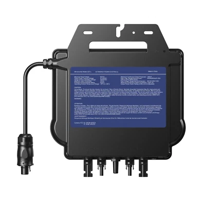 Micro Solar Inverter | Plug & play DIY grid-tie solar kit plug-in | power saving - Image 1 of 4