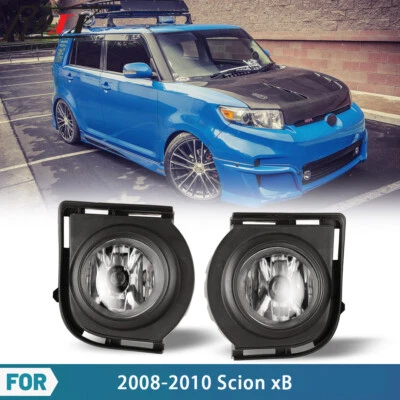 Lente transparente 2008-2010 para Scion xB par de luces antiniebla lámparas + cableado + kit de interruptor bombillas Foto 1 de 4