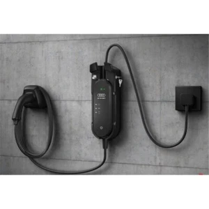 NEW GENUINE AUDI Q4 E TRON A3 EV UNIVERSAL CHARGER WALL BRACKET MOUNT 8V4915706H - Picture 1 of 9