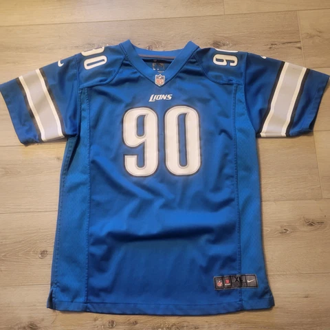 Youth XL NFL Detroit Lions #90 SHUE Nike Jersey Cover