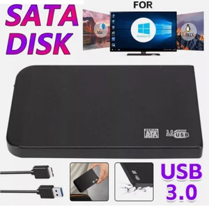 Speedy Portable USB 3.0 External Hard Drive Expansion HDD 4TB 2TB 2.5" 1TB - Picture 1 of 16