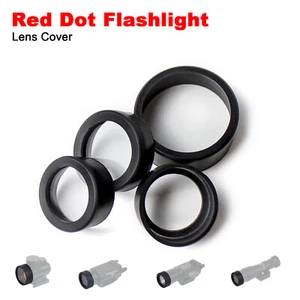 Tactical Lens Cover Protector Rubber For Red Dot Flashlight M300 M600 X300 X400 - Picture 1 of 28