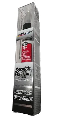 Duplicolor All-in-1 Touch Up Paint Scratch Fix D3 FM 403 Ford Colorado Red - Image 1 of 2
