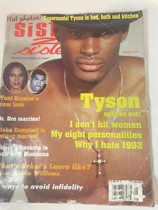 Vintage Sister 2 Sister Magazin August 1996 Tyson Beckford Modell 1996 Olympiade - Bild 1 von 5