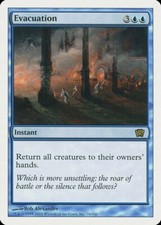 Evacuation 8th Edition NM Blue Rare MAGIC THE GATHERING MTG CARD ABUGames