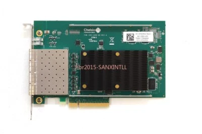 Dell Chelsio T540-CR Quad-Port 10GbE SFP PCIe Network Adapter 0PMXRW 0P61WM - Image 1 of 4