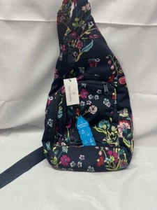 Vera Bradley ReActive Mini Sling Backpack-Itsy Distsy Floral - Picture 1 of 4