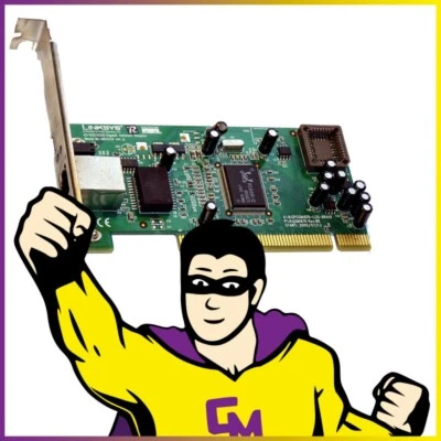 Netzwerkkarte LINKSYS EG1032 1x RJ45 10/100/1000 Mbit/S PCI High Profile - Bild 1 von 4