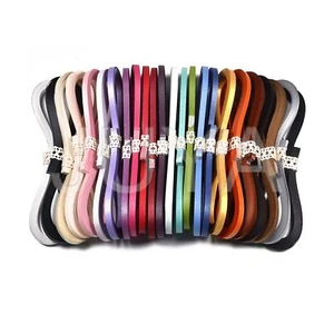 JUYA Set di Quilling in Carta Metallizzata Larghezza 2/3/5/7/10mm Disponibile (24 Colori, Pap... - Foto 1 di 5