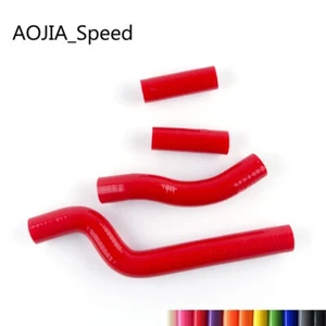For Yamaha YZ250X 16-20 / YZ250 02-20 Silicone Coolant Radiator Hose Kit Red - Picture 1 of 11