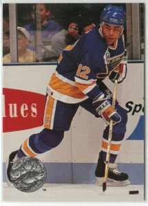1991-92 Pro Set Platinum #113 Adam Oates St. Louis Blues - Picture 1 of 2