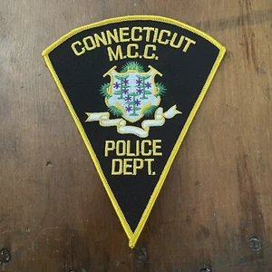 connecticut mcc police patch Vintage Rare Sheriff Ct - Bild 1 von 2