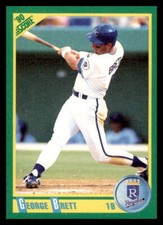 1990 Score #140 George Brett Kansas City Royals