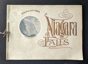 1899 NIAGARA FALLS with Pen and Camera Illustrated Souvenir Book ~ Chisholm Bros - Picture 1 of 24
