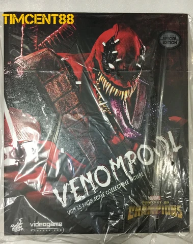 Ready! Hot Toys VGM35 MARVEL CONTEST OF CHAMPIONS 1/6 VENOMPOOL Special New Cover