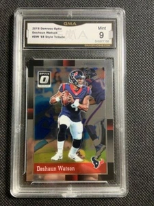 2018 Donruss Optic '88 Tribute #4 Deshaun Watson Texans #TRI-DW GMA 9 Mint - Picture 1 of 2