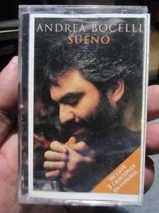Andrea Bocelli Sueno 1999 Cassette Tape Full Insert Played Twice EXCELLENT WOW! - Picture 1 of 7