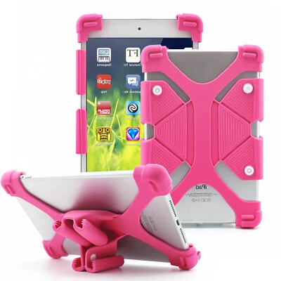 Universal 7'' 8'' 10.1'' 12" Tablets Case Flexible Stretchy Silicone Kids Cover - Image 1 of 4
