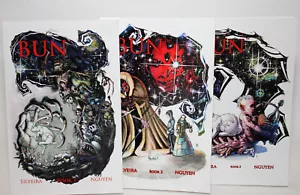 BUN Books 1,2,3 by Brian Silveira and Lisa Nguyen Web Comic Graphic Novel SIGNED - Imagen 1 de 21