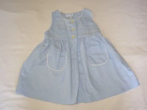 JACADI Robe bébé Vintage 1an 74cm "Doudous Calins" - Imagen 1 de 8