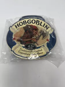 Manico per rubinetto birra Wychwood Brewery Hobgoblin con distintivo - Foto 1 di 9