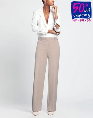 RRP€227 CIRCOLO 1901 Trousers IT42 US6 UK10 M High Waist Stretch - Image 1 of 4