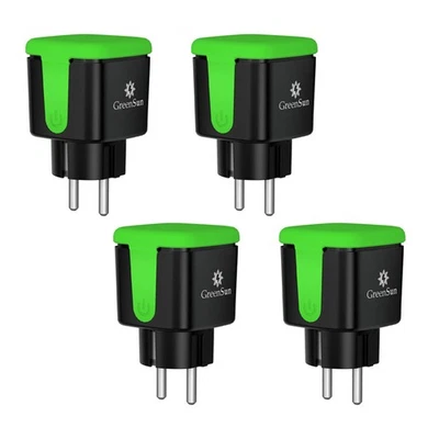 Presa WiFi Wi-Fi presa esterna timer app con timer per Google Alexa - Immagine 1 di 4