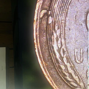 1950 D Lincoln Wheat Cent Error Reverse Partial Collar Railroad Rim Die Chips - Picture 1 of 4