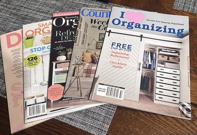 Лот 5 журналов: BHG Organizing Special, Drew, Country Living - Изображение 1 из 4