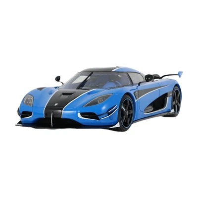 GT SPIRIT 1:18 Koenigsegg Agera RS 蓝色超级跑车模型限量版 — 第 1/4 张图片