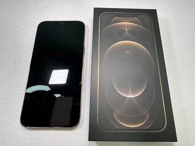 Apple iPhone 12 Pro Max 256GB Gold Used, Unlocked (CDMA) w/ All Original Items - Image 1 of 4