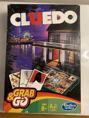 Hasbro Cluedo Grab And Go Game Travel Edition For 3 - 6 Players Ages 8+ - Image 1 of 4