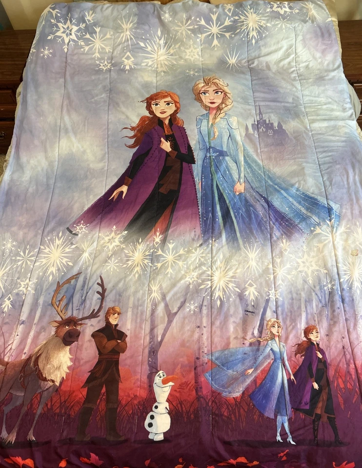 Edredón Disney Frozen Reina Ella Princesa Anna Foto 1 de 3