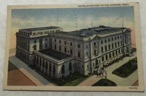 United States Post Office, Huston, Texas. Postcard (A3) - Picture 1 of 2