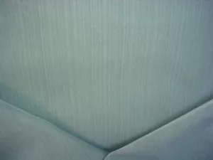 3-3/8Y Scalamandre K65111 Spa Blue Strie Stripe Velvet Upholstery Fabric - Picture 1 of 4