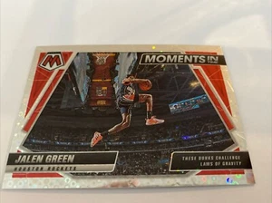2021-22 Mosaic Basketball ROOKIE MOMENTS IN TIME #5 JALEN GREEN ROCKETS - Bild 1 von 3