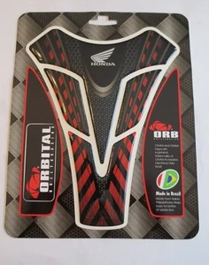 ORBITAL TANK PROTECTOR GEL PAD - HONDA WING - BLACK/RED - 5.6" x 7.2" - Bild 1 von 1