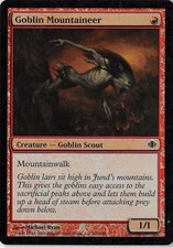Goblin Mountaineer *FOIL Common* Magic MtG x1 Shards of Alara MP