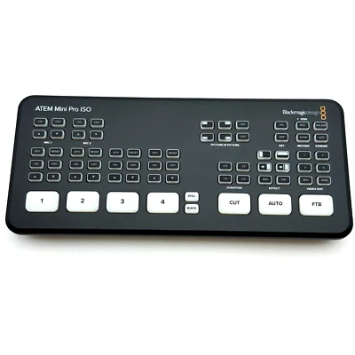 Blackmagic Design ATEM Mini Pro ISO HDMI Live Stream HDMI Video Switcher Tested - Image 1 of 4