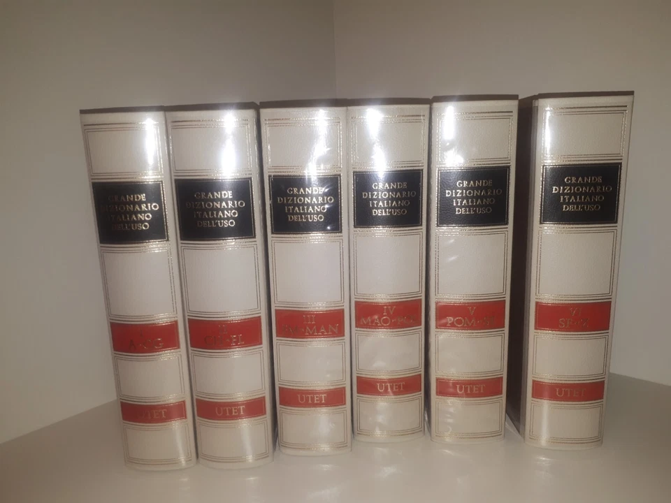 GRANDE DIZIONARIO ITALIANO DELL'USO 6 VOLUMI + CD ROM - UTET - 2000 - Immagine 1 di 1