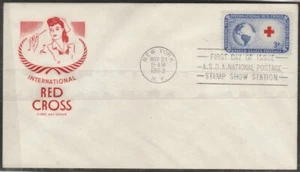 US FDC International Red Cross 1952 - Picture 1 of 1