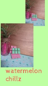 Watermelon Wax Melt Block Of 6 Melts - Picture 1 of 1