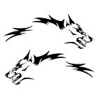 Fashionable Car Stickers with Coyote Wolf Design Vinyl Decals for Truck Door