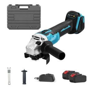 125mm Winkelschleifer Schleifmaschine Trennschleifer Für Makita Akku Mit 2 Akku - Bild 1 von 10