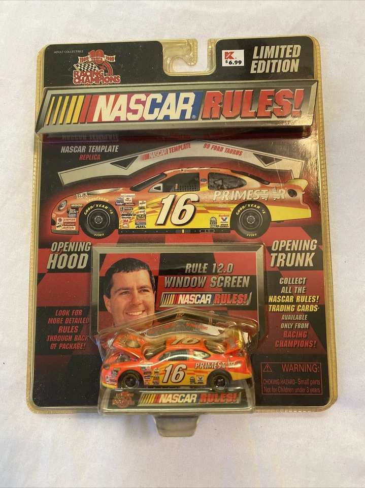 NASCAR RACING CHAMPIONS 1999 edición limitada #16 coche fundido a presión 1:64 Foto 1 de 1